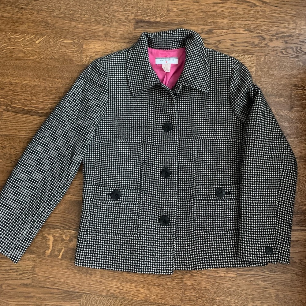 Vintage Houndstooth Jacket